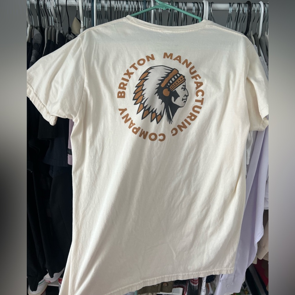 Mens Brixton Indian Head Tee
